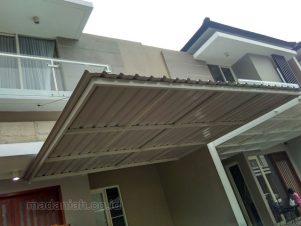 Foto kanopi rumah minimalis