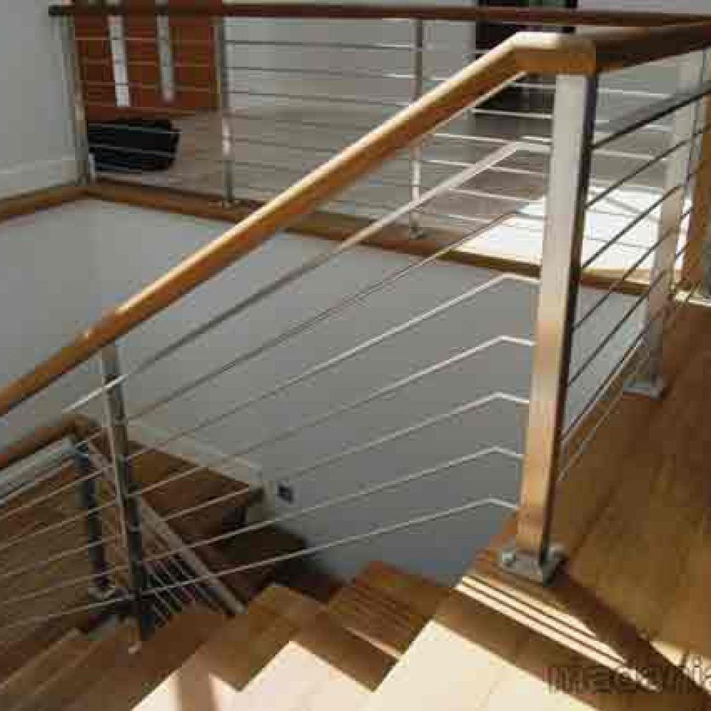 Harga Railing Tangga Besi Pegangan Kayu Klaten - Madaniah™