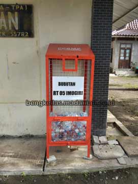Sedia Tempat Sampah Botol Plastik Sumenep Berkualitas Harga Murah