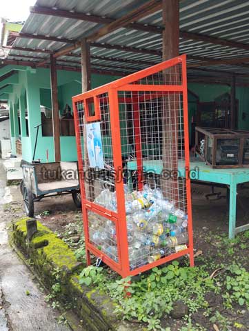 Produsen Tempat Sampah Botol Plastik Kuningan Termurah