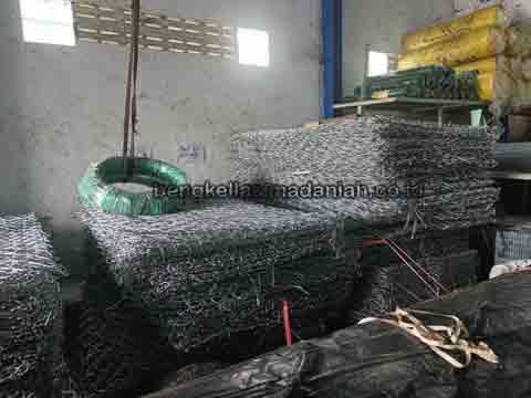Pabrik Bronjong Kawat Sorong Harga Murah