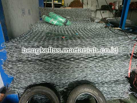 Jual Murah Bronjong Kawat Lebak