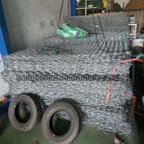 Jual Murah Bronjong Kawat Tanah Datar