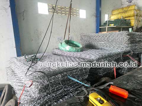 Produsen Bronjong Kawat Lampung Tengah Murah